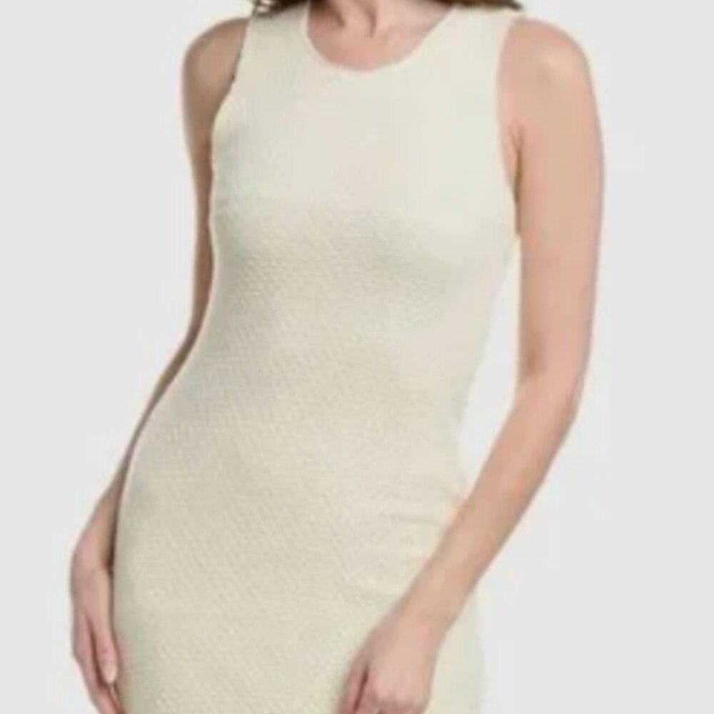 Rag & Bone Carine Texture Knit Maxi Dress Cream XS $295